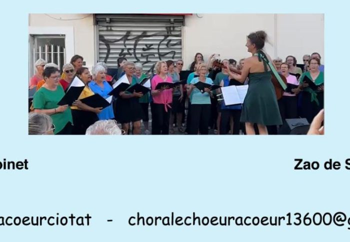 Samedi 28 mars, à 19h à la Chapelle des Minimes, concert de la chorale « Choeur à coeur »