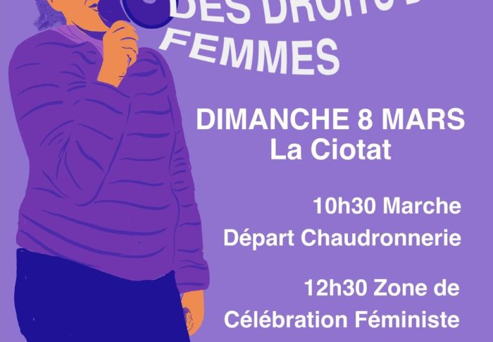 Dimanche 8 mars 2026, Marche revendicative et autres actions collectives pour la journée internationale des droits des femmes