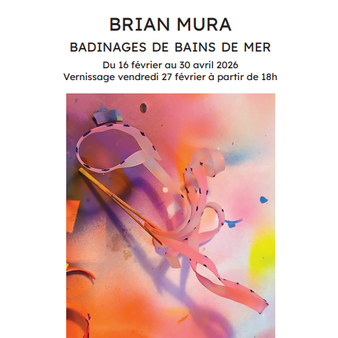 Du 16 février au 30 avril, à La Boutique, exposition de Brian Mura