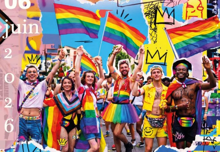Samedi 6 juin, à 19h sur le parvis de La Chaudronnerie, départ de la 2ème Marche des Fiertés