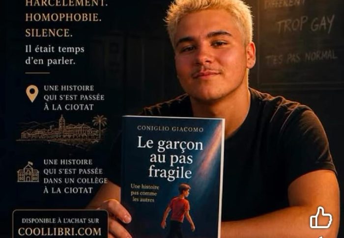 Mercredi 3 juin, à 19h à La Boutique, Rencontres LGBTQIA+ et alliée.es, Le garçon au pas fragile, de Giacomo Coniglio