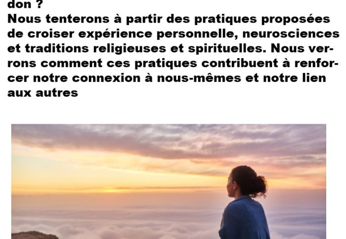Mercredi 10 juin , à 19h à la Chapelle des Minimes, Ecoute, silence, présence, une conférence d&rsquo;Hélène Gerbeaux, neuropsychologue,  proposée par l&rsquo;Esprit en Liberté