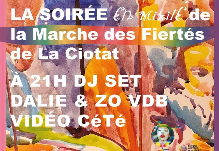 Samedi 6 juin à partir de 21h, Place Evariste Gras, Soirée des Fiertés LGBTQIA+, DJ SET Dalie et Zo VDB